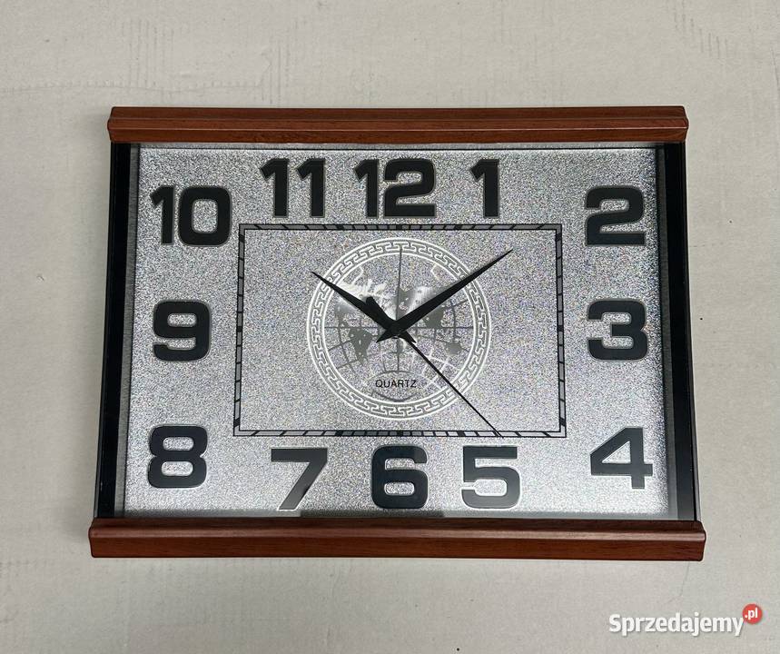 Zegar budzik stojąco wiszący ozdobny