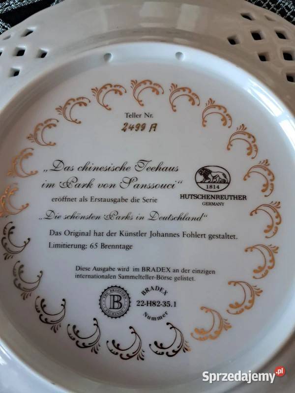 Hutschenreuther talerz kolekcjonerski