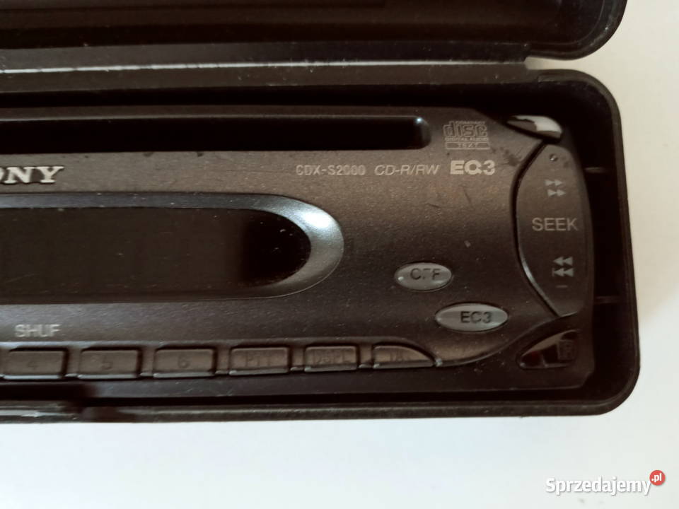 PANEL RADIA SONY CDXS2000 CDR EQ3