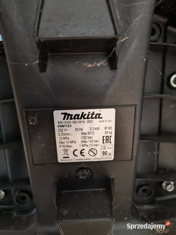 SPRZEDAM MYJKĘ CIŚN MAKITA HW131