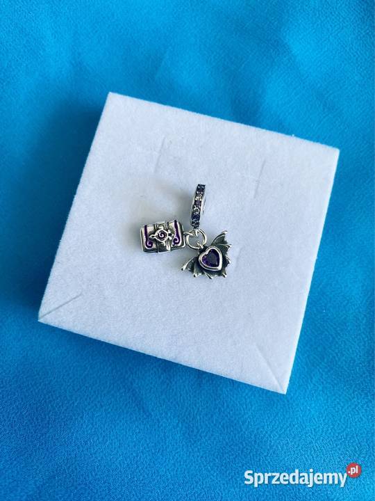 nowa oksydowana zawieszka charms beads nietoperz pomorskie Gdynia sprzedam