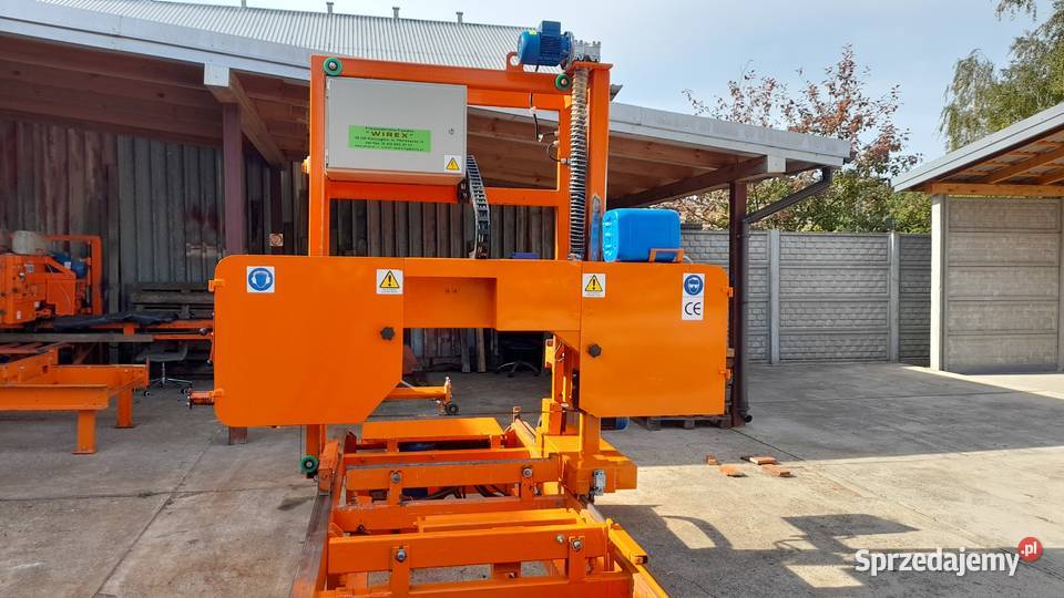 Trak taśmowy Wirex Hydraulika woodmizer trakmet łódzkie Gumnisko sprzedam