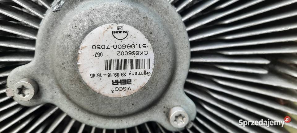 Wiskoza Sprzęgło MAN TGX 51066007050 ciężarowe Układ chłodzenia świętokrzyskie Staszów