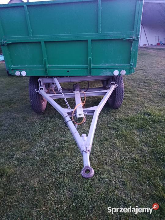 Przyczepa d46 nieuszkodzony Przyczepy rolnicze dolnośląskie Trzebnica