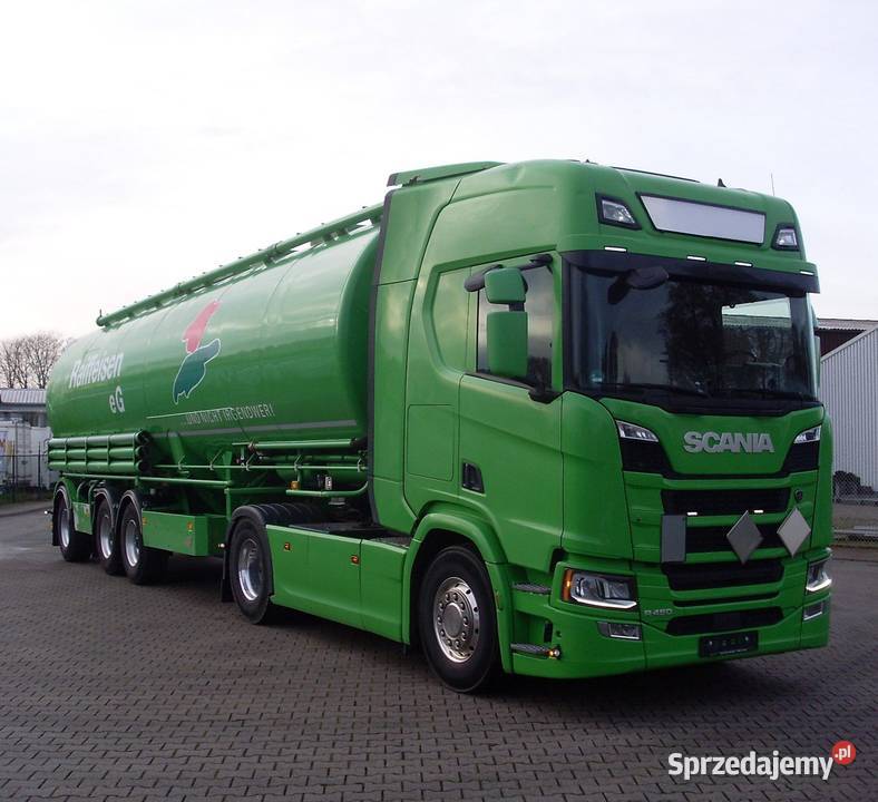 Scania ciagnik z sprezarka Welgro naczepa Warszawa sprzedam