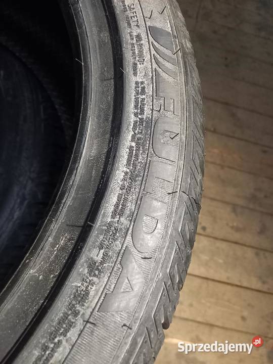 2x Opona NIEUŻYWANA CAŁOROCZNA 22545R17 FULDA V do 240 km/h Zaścianki sprzedam