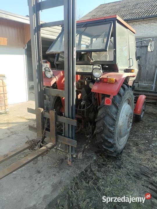 Ursus 3512 MF 255 1990r z oryginalnym pługiem łódzkie Tomaszów Mazowiecki