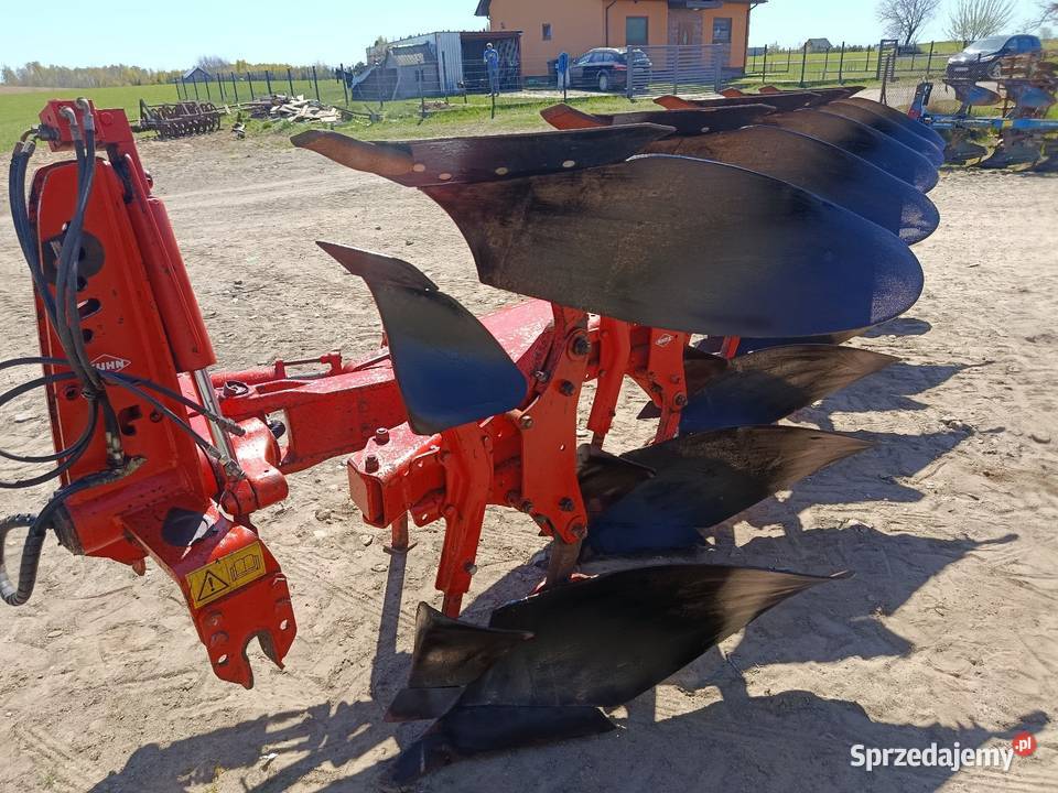 Pług 5 skibowy obrotowy kuhn multi master 122 Skrzydłowo sprzedam
