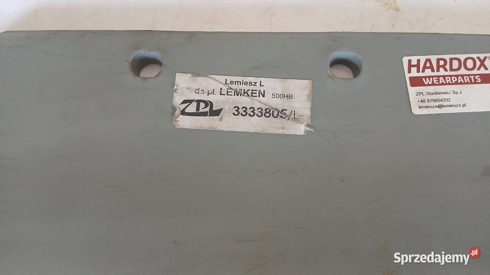 Lemiesz Lemken lewy 3333805