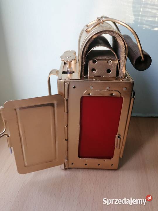 Stara konduktorska lampa karbdowa małopolskie Kraków