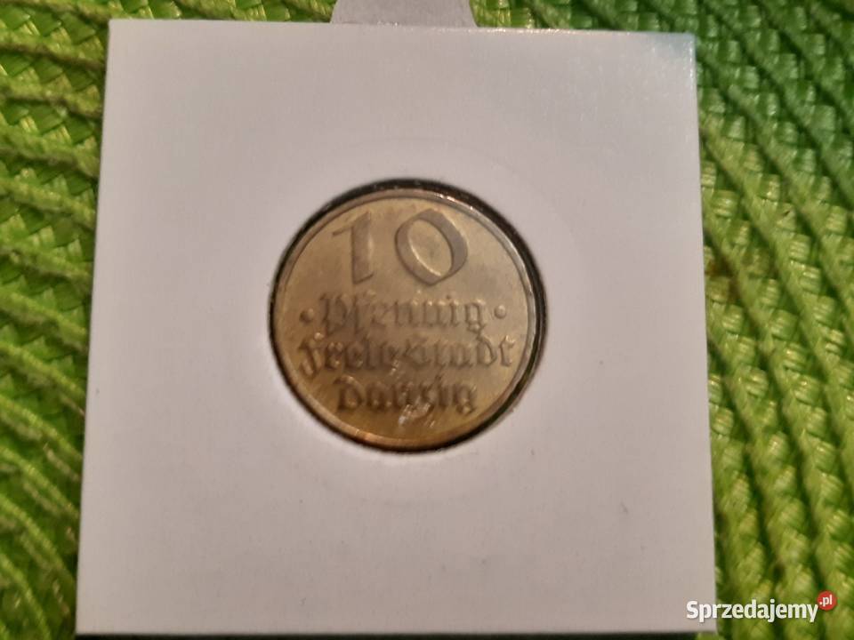 moneta Wolnego Miasta Gdańsk z 1932r podlaskie Łomża