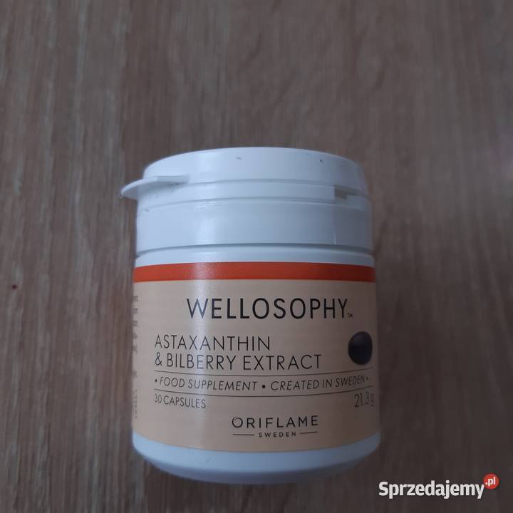 Oriflame Astaksantyna Wellosophy 30 kapsułek śląskie Sosnowiec