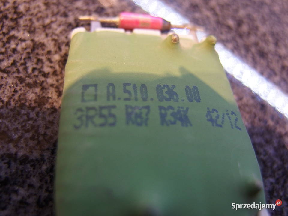 OPORNICA REZYSTOR CORSA D 3R55 R87 R34K ogrzewanie Wągrowiec