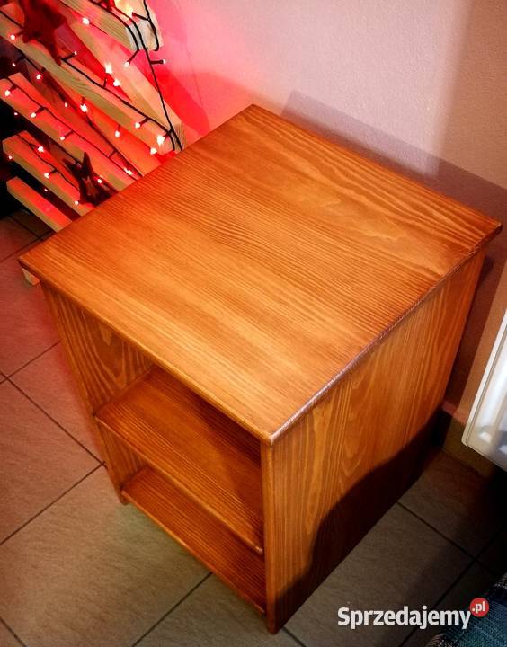 Szafka nocna stolik nocny drewniany 40cm Radków sprzedam