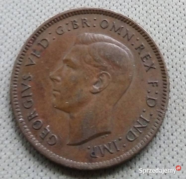 WIELKA BRYTANIAFARTHING1941 r 2PTAK Legionowo sprzedam