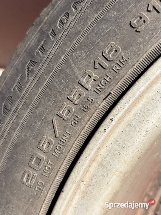 Koła Alufelgi z oponami zimowymi Dunlop 20555 świętokrzyskie Ostrowiec Świętokrzyski