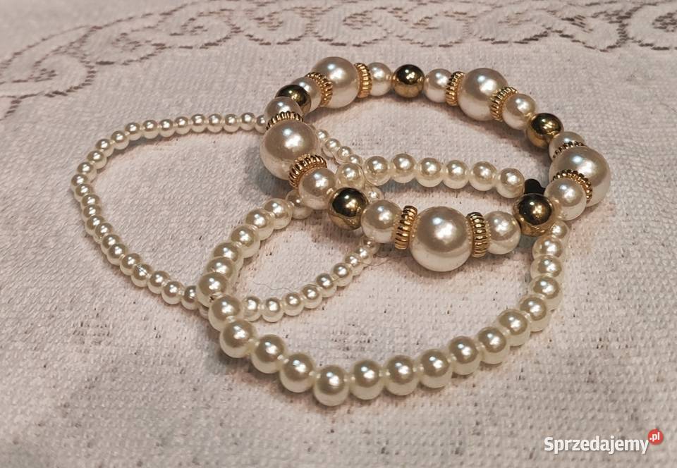 Zestaw 3 bransoletek Piaseczno