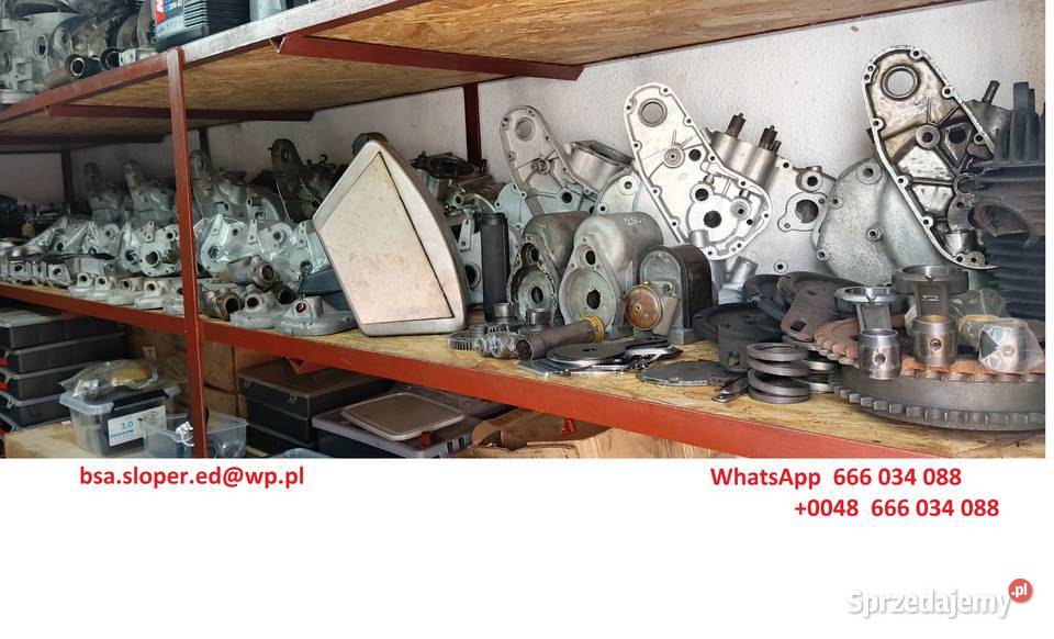 BSA SLOPER 0 części BSA parts Pozostałe