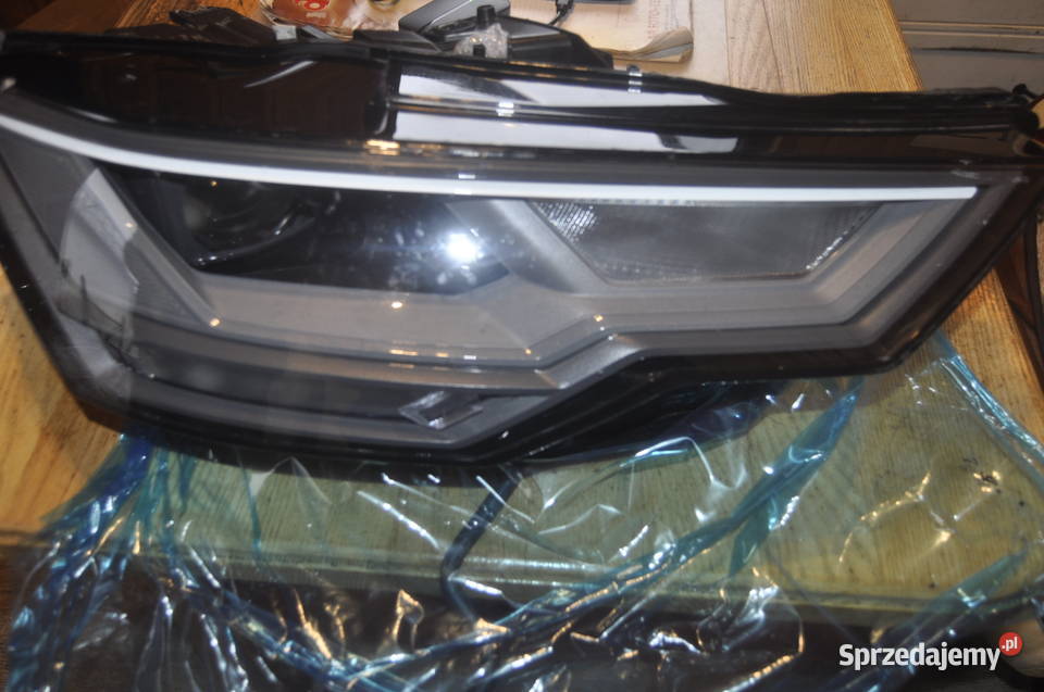 AUDI A6 C8 LAMPA LAMPY PRZÓD KPL LEWA PRAWA lewe Sierakowice sprzedam
