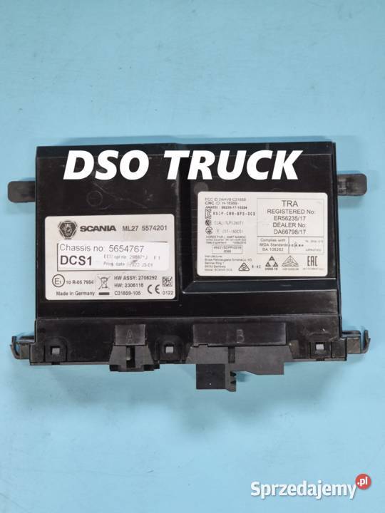 SCANIA R S KOMPUTER STEROWNIK MODUŁ DRZWI DCS1 Zawichost