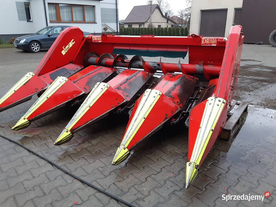 Przystawka do kukurydzy Olimac Drago 4 rzędowa Pozostałe Maszyny rolnicze Koło sprzedam