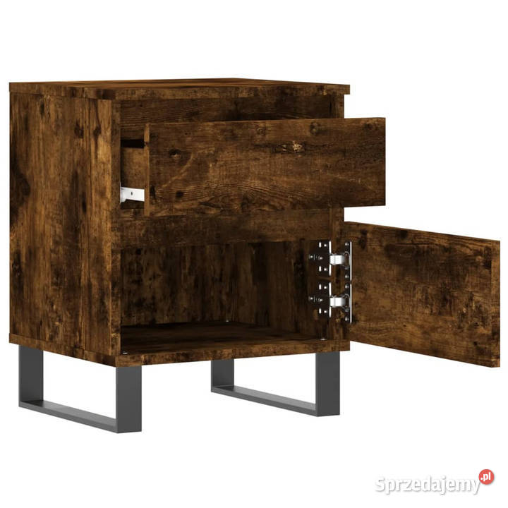 Szafki nocne 2 przydymiony dąb 40x35x50 WM830695 Warszawa
