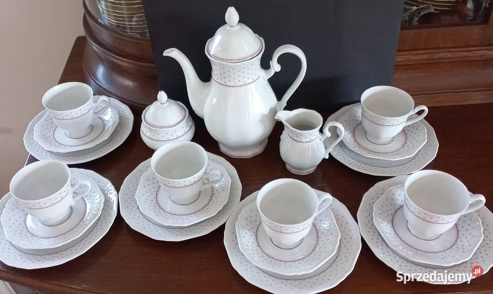 Eschenbach serwis zestaw porcelany filiżanki Gryfino