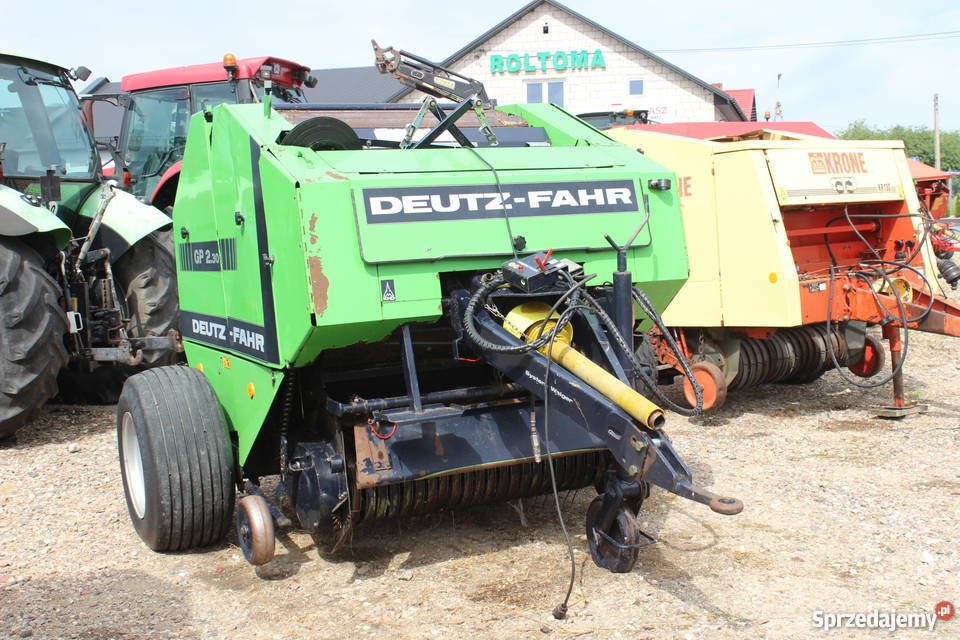 Prasa Deutz Fahr GP 230 Owijanie sznurkiem Sokoły