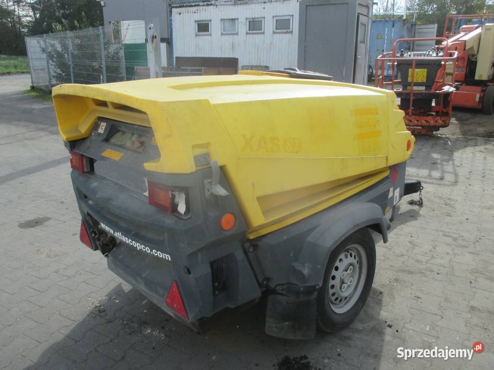 Sprężarka śrubowa kompresor Atlas Copco XAS87KD wielkopolskie Pleszew