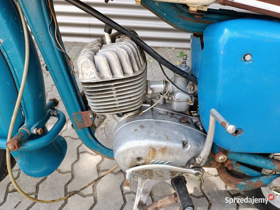 Mz es125 trophy 1969 brak dok do remontu łańcuch Sulejówek