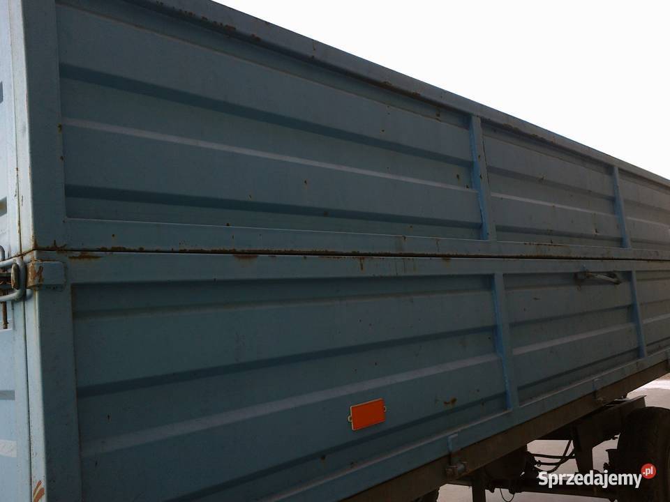 Przyczepa AUTOSAN D 45 wywrotka Rolnictwo Koźmin Wielkopolski