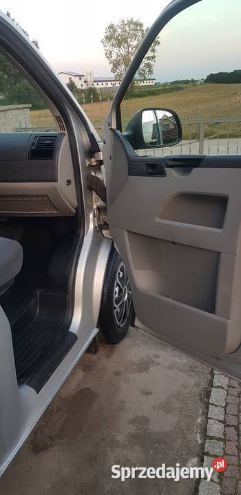 VW T5 Lift 20TDI Common Rail DOKA Long Długi nieuszkodzony Transporter Stargard sprzedam