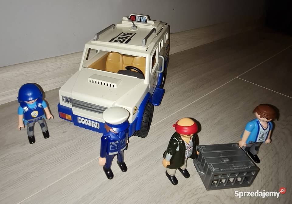 Figurki zestaw kolekcja Playmobil transporter łódzkie Łódź sprzedam