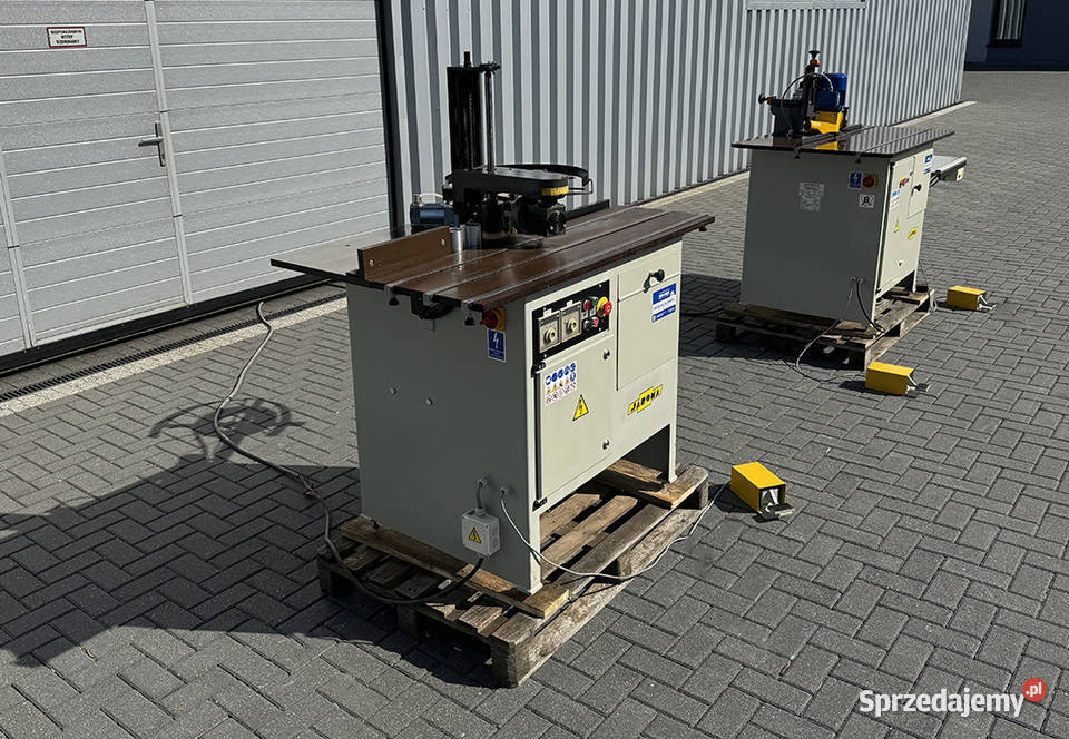 Okleiniarka stolikowa JAROMA frezarka do obrzeży Sierakowska Huta sprzedam