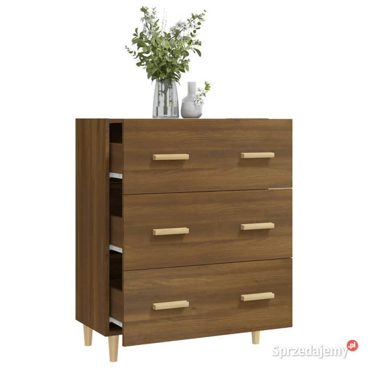 Szafka brązowy dąb 70x34x90 materiał Warszawa