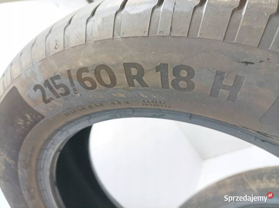 2x OPONA LETNIA CONTINENTAL ECOCONTACT 6Q Samochodowe świętokrzyskie sprzedam