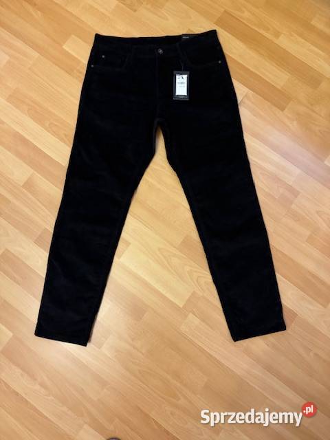 Spodnie męskie sztruksowe Carry 3232 regular Odzież codzienna