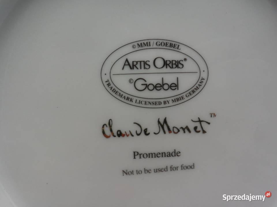 Talerz Porcelanowy Goebel Artis Orbis Claude Raszków