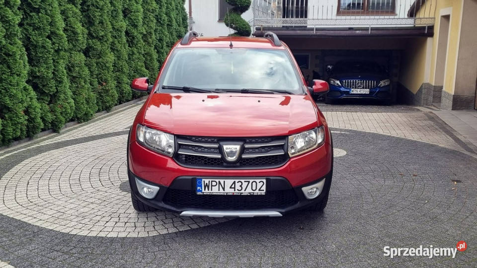 Dacia Sandero Stepway Klima Navi Turbo GWARANCJA ASR (kontrola trakcji) mazowieckie Płońsk sprzedam