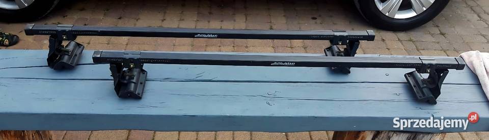 Bagażnik poprzeczki dachowe firmy thule Relingi dachowe Szczytniki