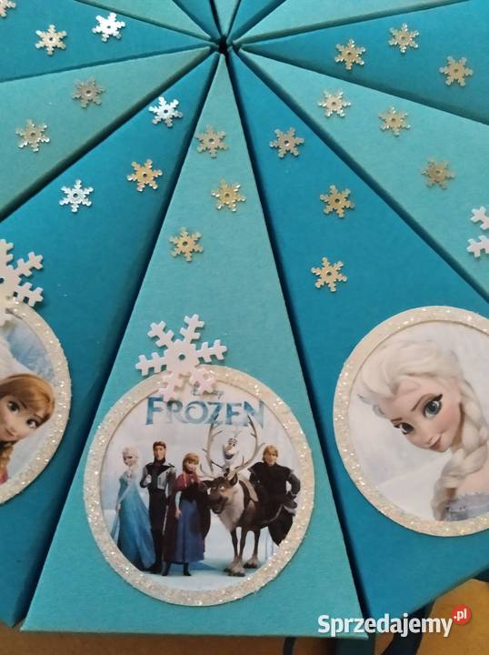 Tort z pudełek tort papierowy wszystkie motywy Kraków sprzedam