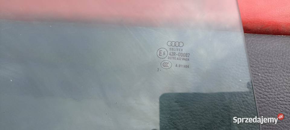 Szyby do audi A5 hatchback prawa strona