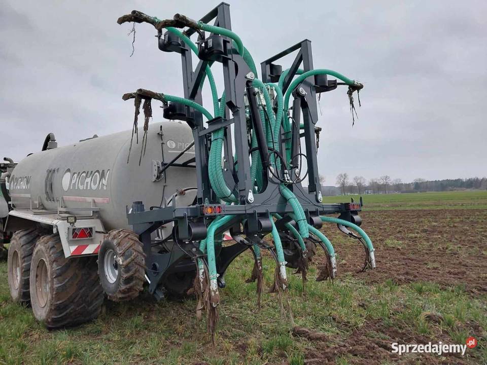 aplikator do gnojowicy o szerokości roboczej 5 m