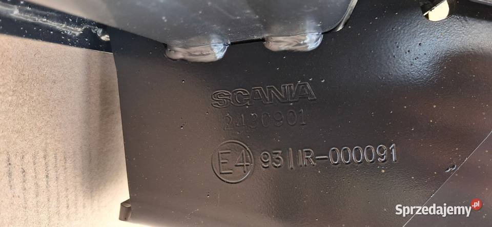 SCANIA RS NTG BELKA ZDERZAKA PRZÓD ZDERZAK lubuskie Bieleń