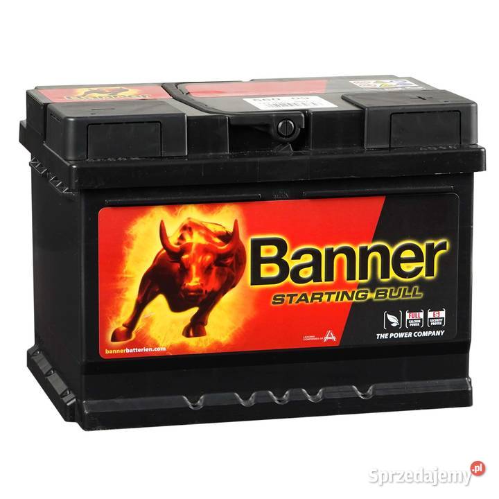 Akumulator 60AH 480A EN BANNER STARTING BULL Radom