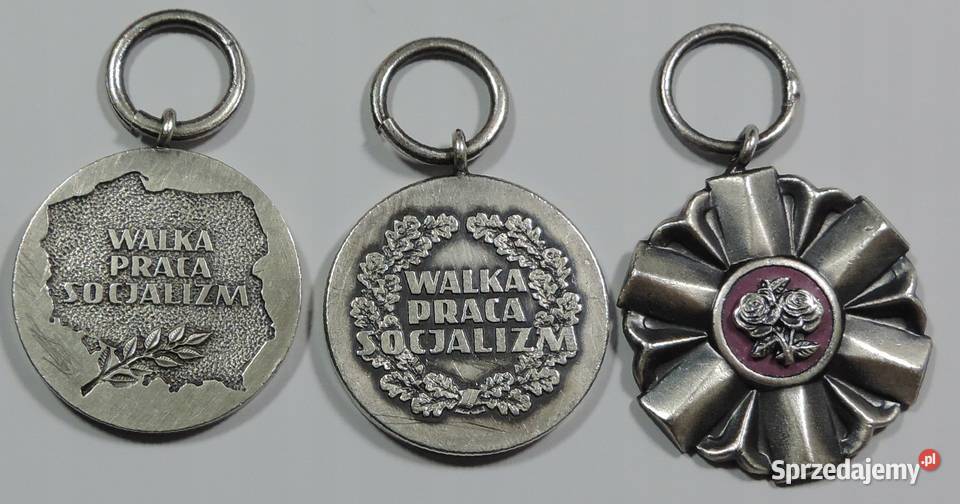 MEDALE 3 sztuki K16 mazowieckie Warszawa sprzedam