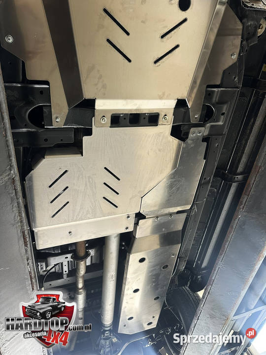Osłony podwozia Isuzu D 2020 Aluminiowe KOMPLET warmińsko-mazurskie