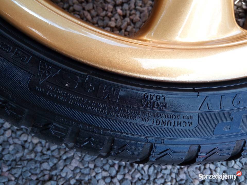 złote felgi 17 5x100 porshe subaru audi vw seat Wałbrzych