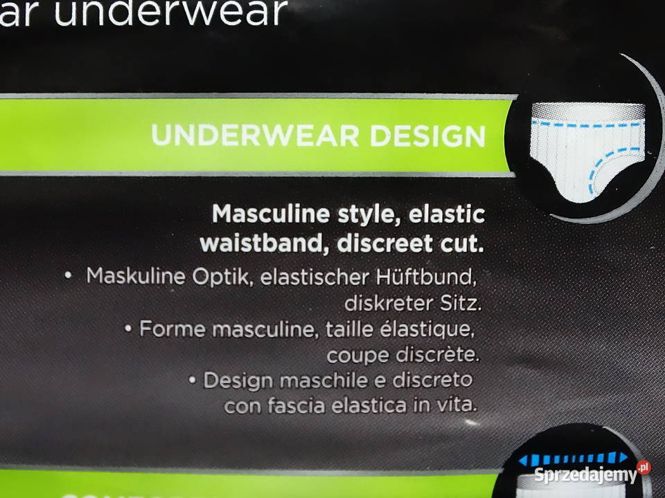 Majtki Chłonne Męskie TENA Men Premium Fit Level Biłgoraj
