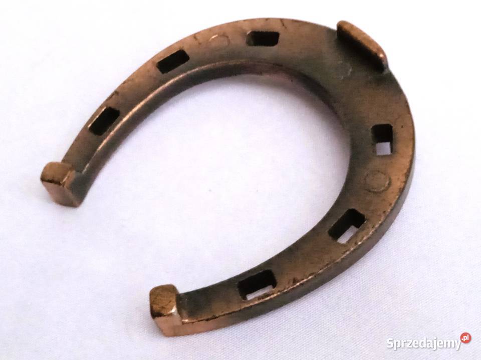 Miedziana podkowa na szczęście podkówka miedź Lublin